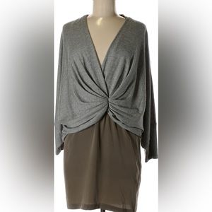 Thakoon colorblock sweater mini-dress